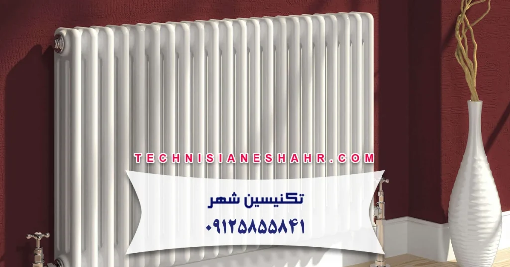 مراحل نصب استاندارد رادیاتور پره‌ای
