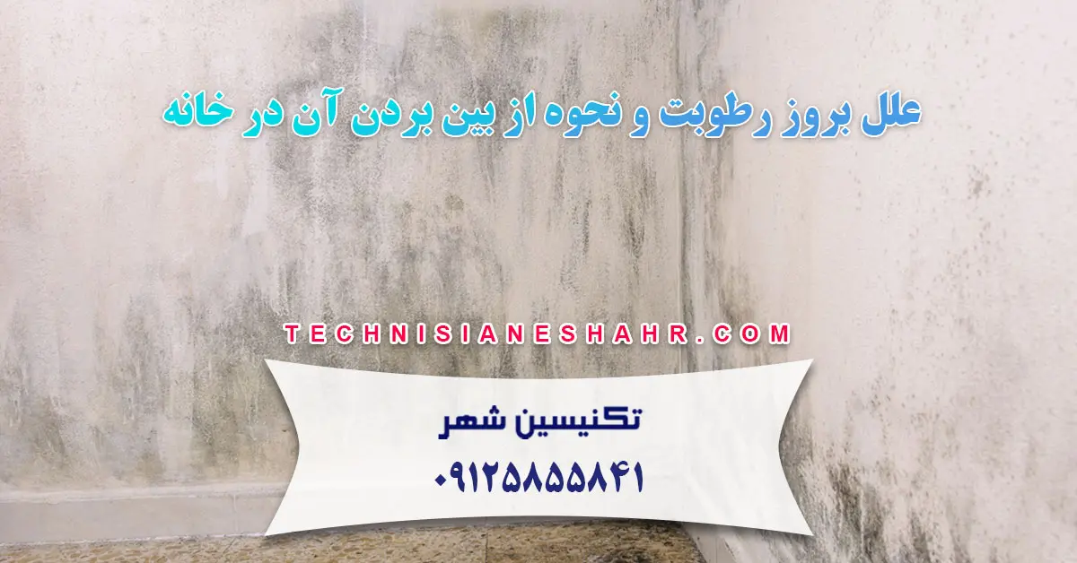 You are currently viewing علل بروز رطوبت و نحوه از بین بردن آن در خانه