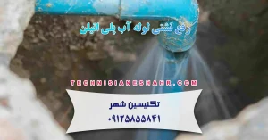 Read more about the article رفع نشتی لوله آب پلی اتیلن