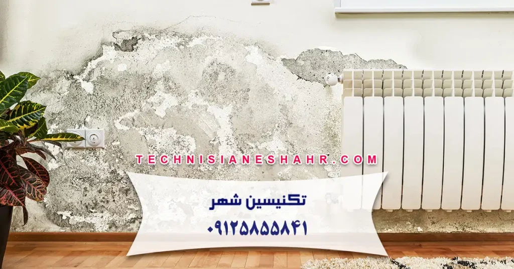 روش های تشخیص نم دیوار