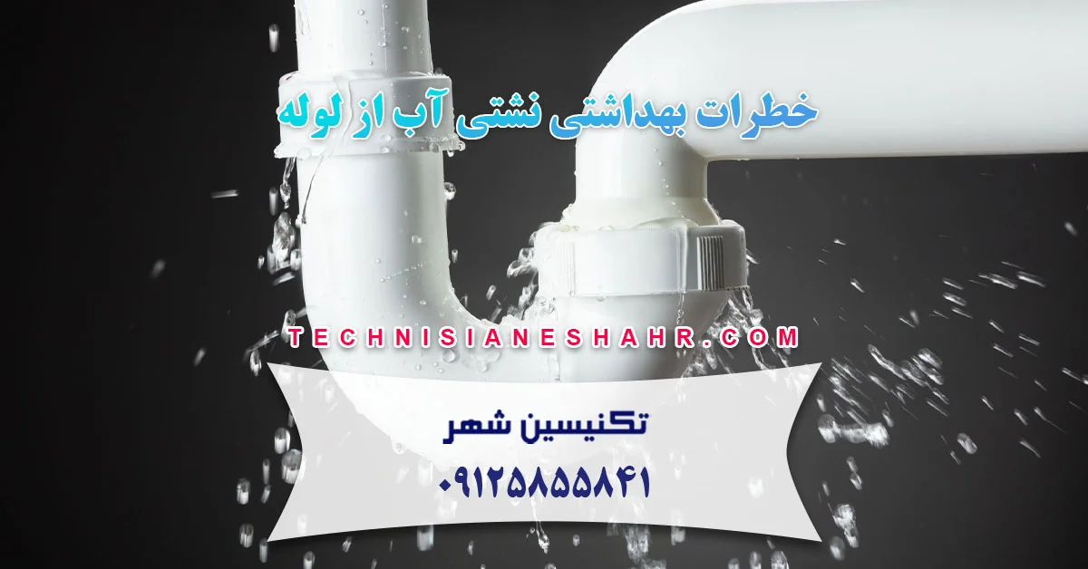 Read more about the article خطرات بهداشتی نشتی آب از لوله