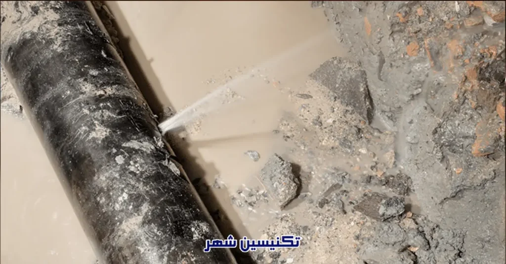 ۱۰ نشانه پنهان ترکیدگی لوله