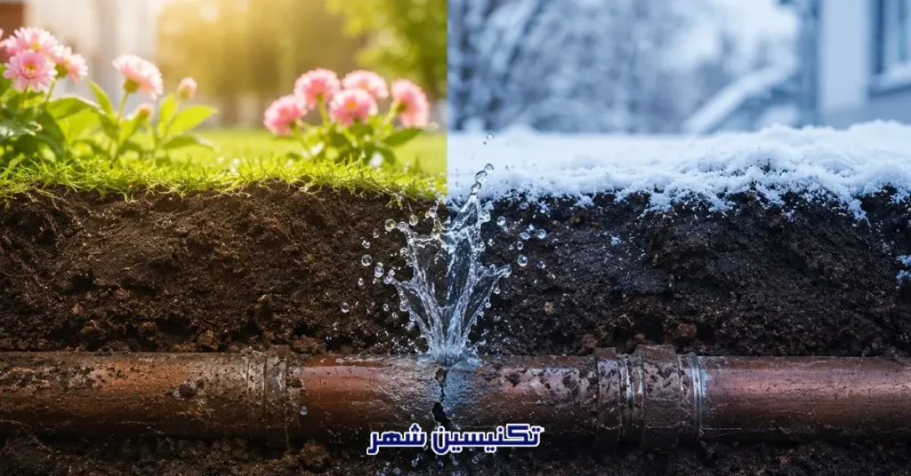 تاثیر تغییرات دما بر لوله ها و پیامدهای آن