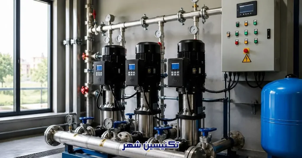 اجزای اصلی بوستر پمپ