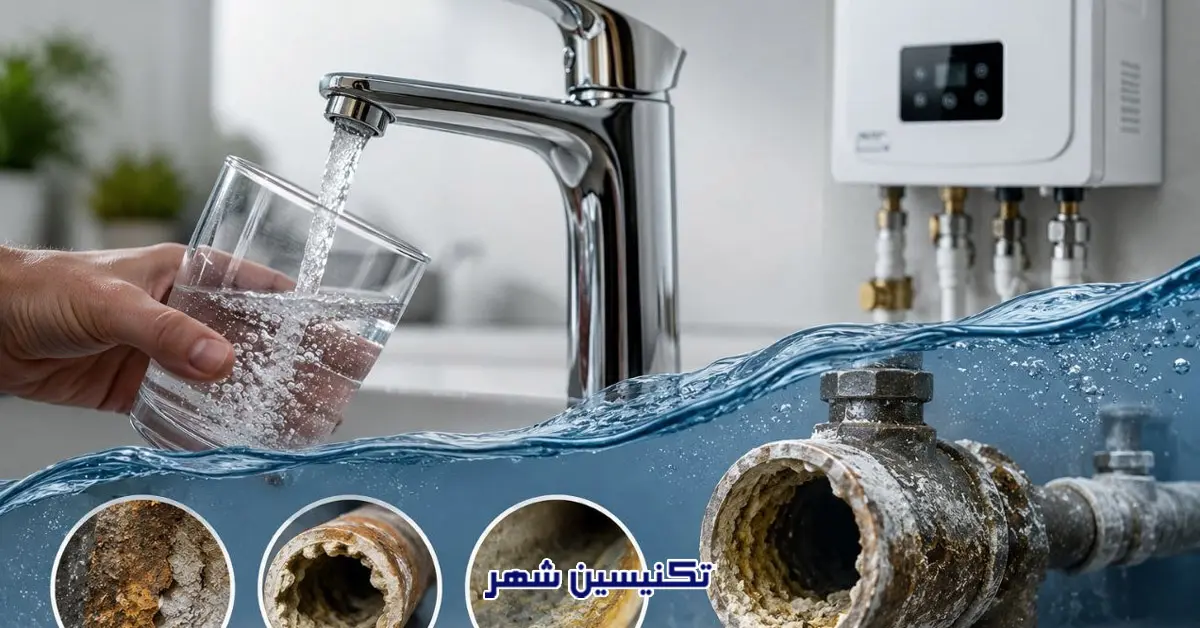 You are currently viewing تاثیر کیفیت آب بر عملکرد شیرآلات و تجهیزات تاسیساتی