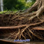 نفوذ ریشه درخت به لوله فاضلاب؛ علائم و روش های رفع گرفتگی