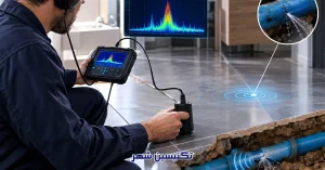 نشت یابی با دستگاه آکوستیک
