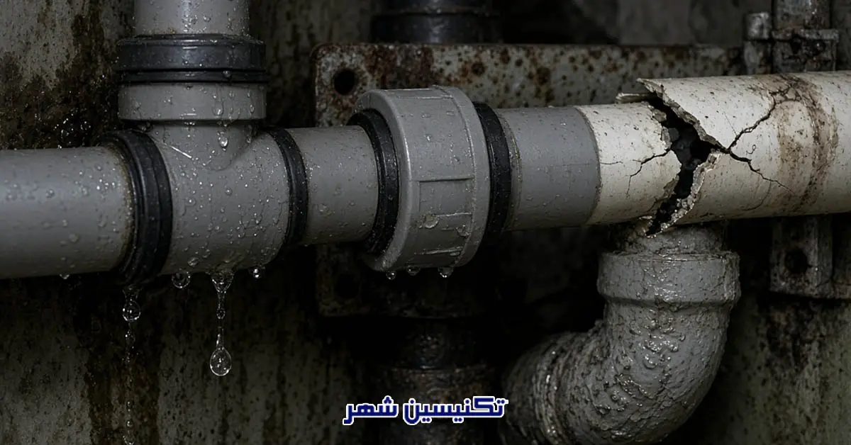 You are currently viewing معایب لوله پوش فیت؛ چرا لوله پوش فیت از داخل دیوار آسیب می بیند؟