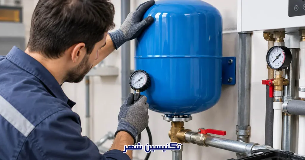 ظرفیت مناسب منبع انبساط برای ساختمان