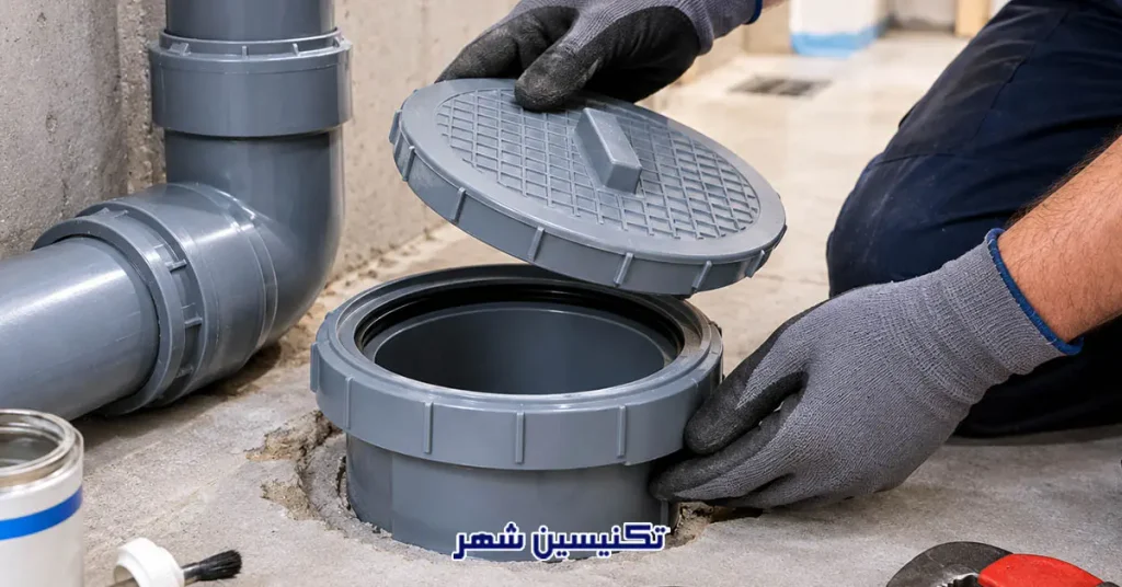نگهداری دریچه بازدید فاضلاب