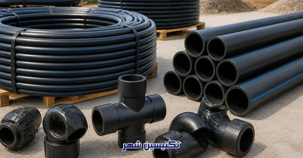 انعطاف پذیری و ضربه قوچ در لوله های پلی اتیلن 